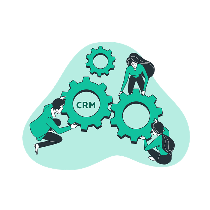 How does a CRM work?