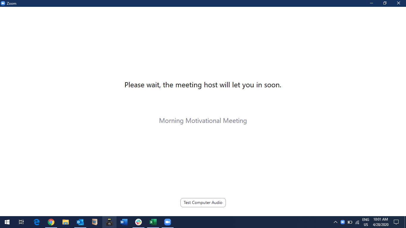 save a meeting id room on zoom