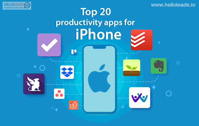 Top 20 Productivity Apps For IPhone | HelloLeads CRM Blogs