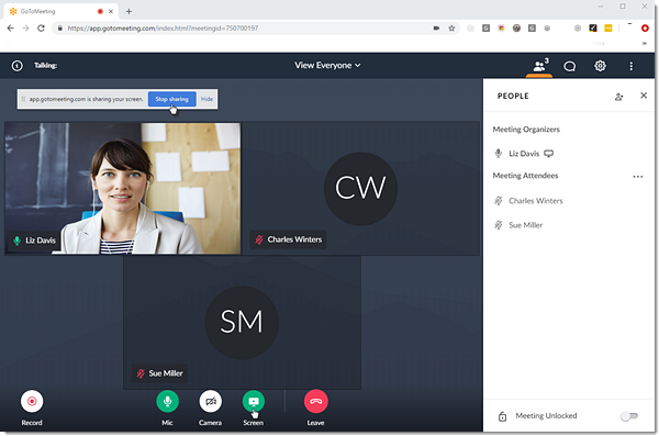 best online screen sharing conferencing
