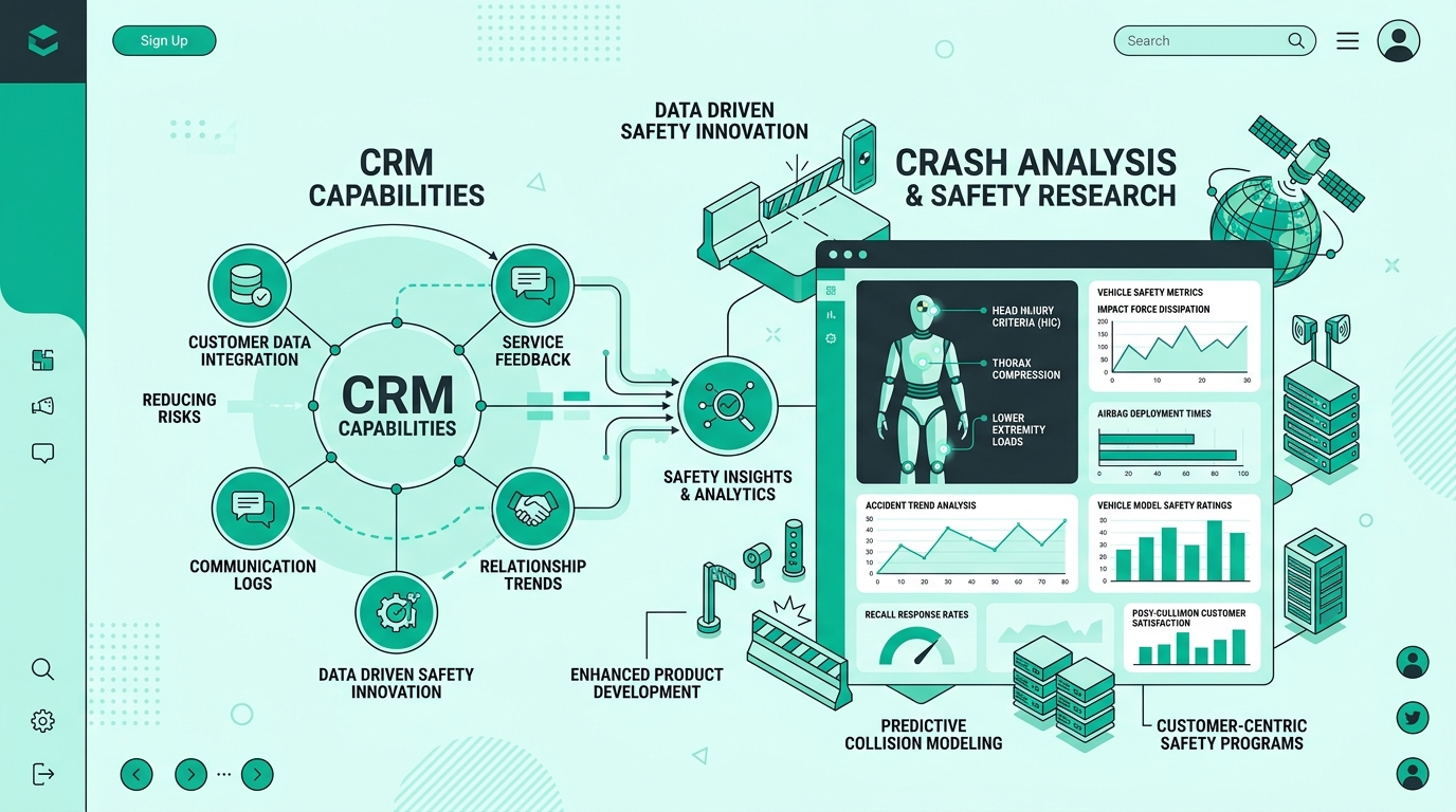 CRM Capabilities and Data Driven Safety Innovation Dashboard