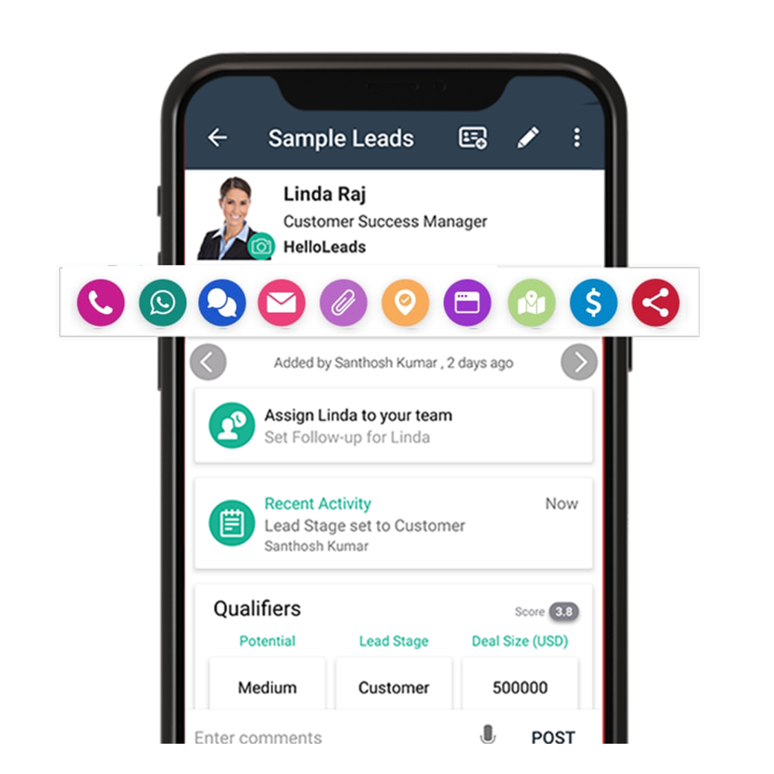 Connect with your leads quickly