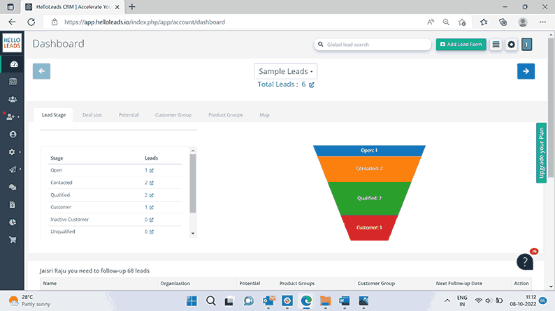 Changing your ID through HelloLeads