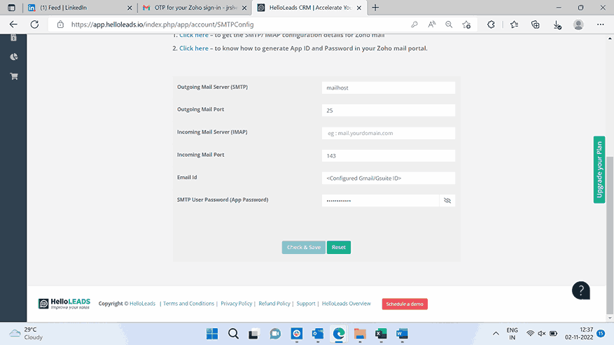 smtp-configuration