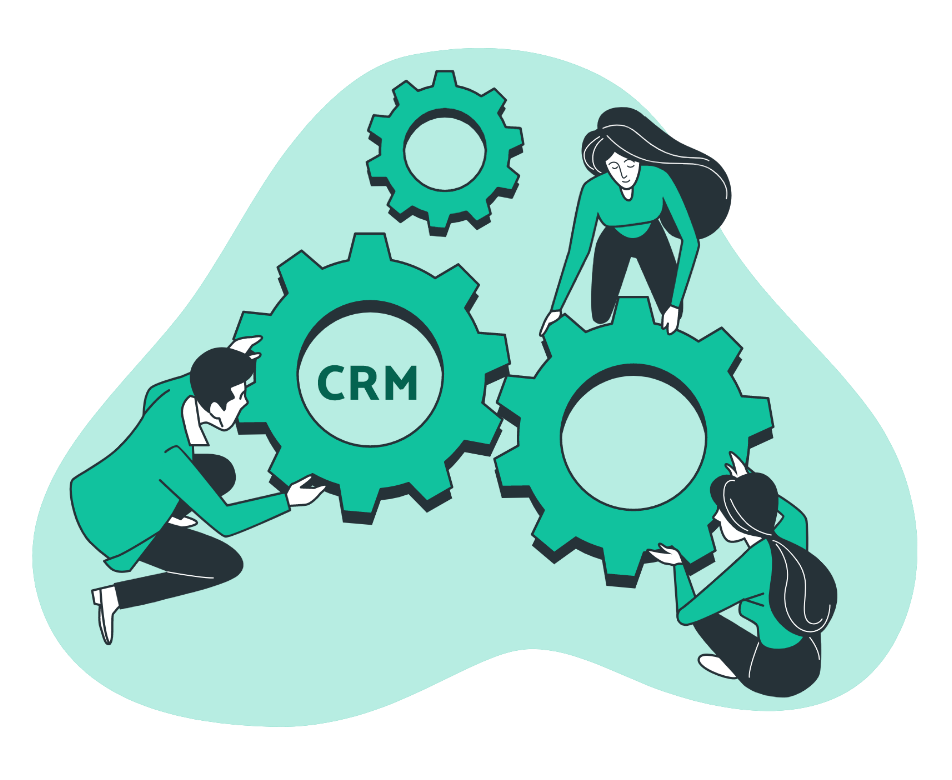 How does a CRM work